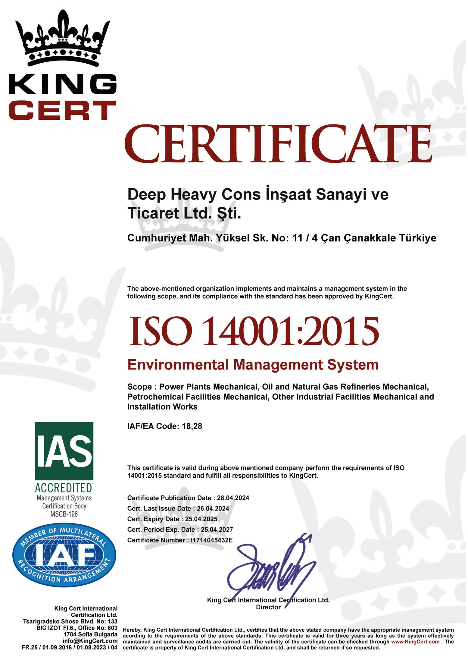 ISO 14001:2015