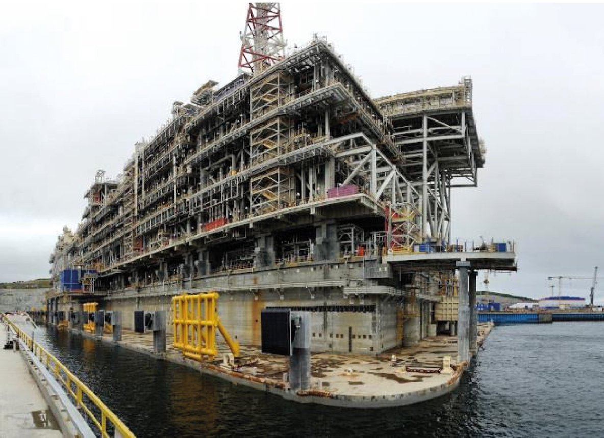 Arctic LNG 2 Large Scale Construction Center